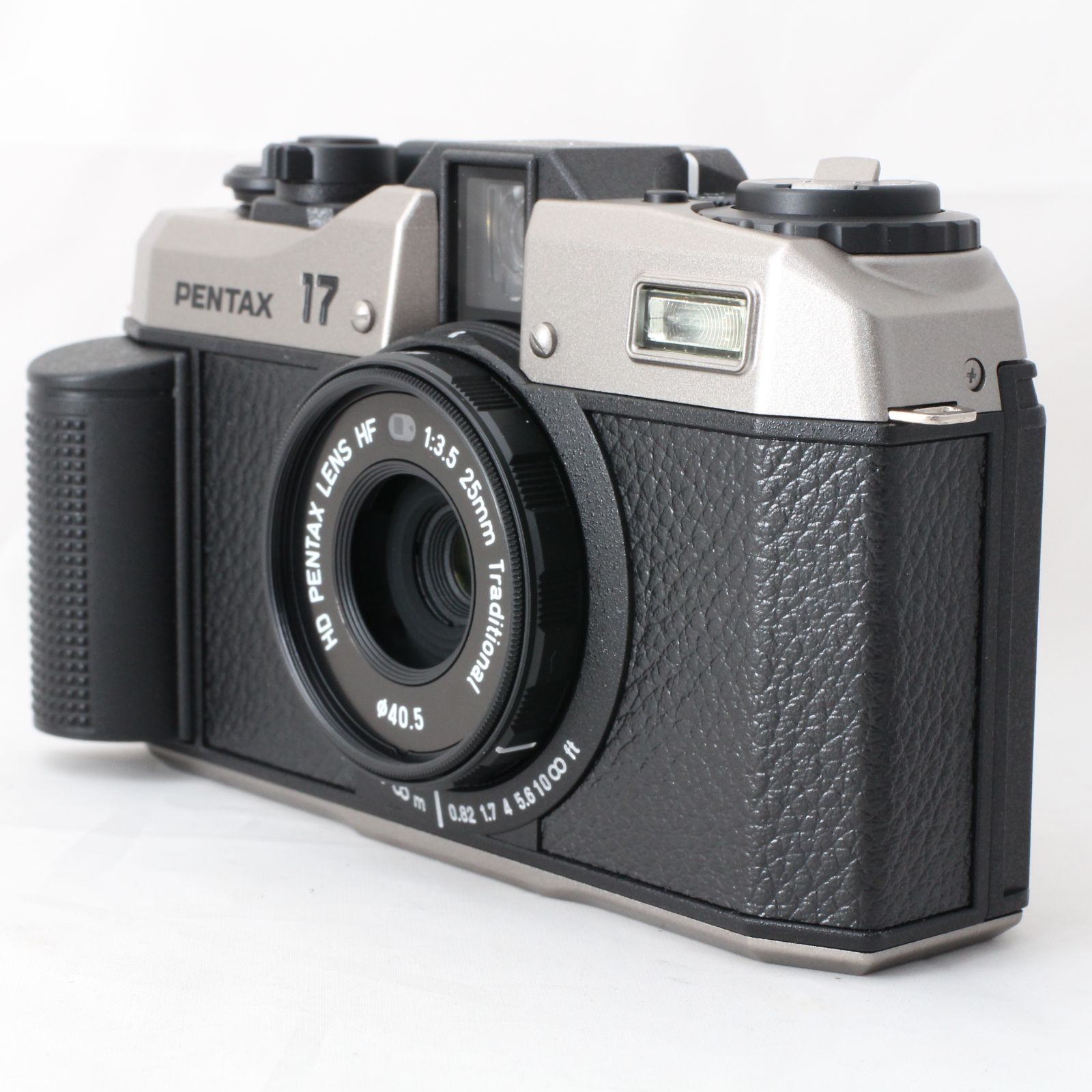 級 ペンタックス PENTAX 17 フィルムカメラ ダークシルバー 18926 R 504