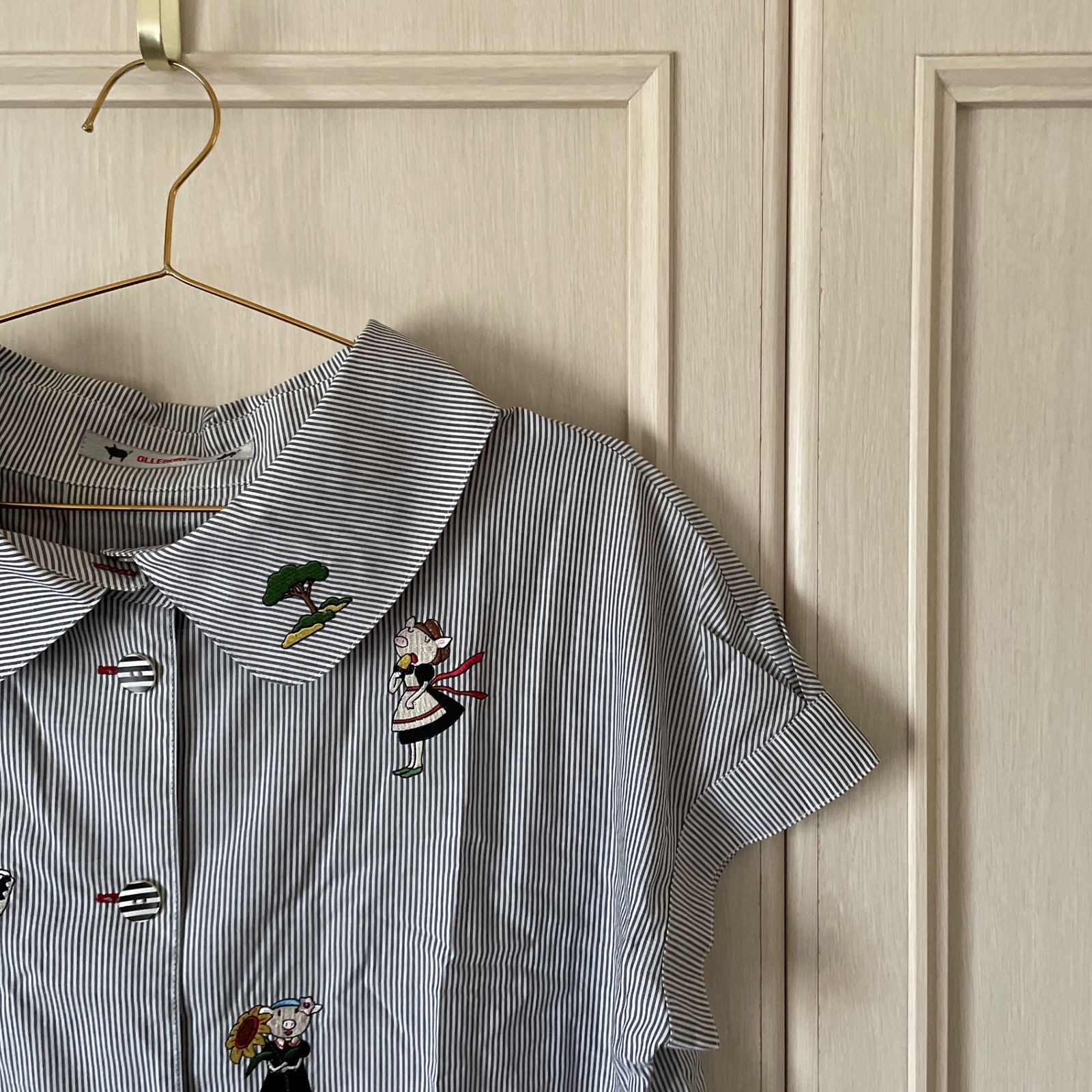 アルベロベロ OLLEBOREBLA オレボレブラ ブタさん 刺繍 テールカット