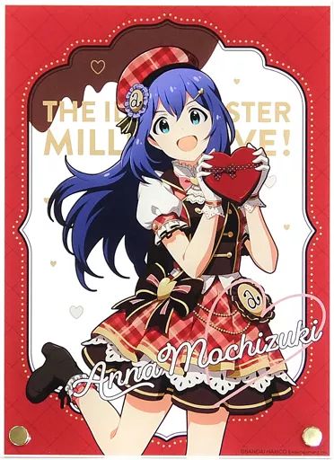 【中古】アクリルスタンド・アクリルパネル 望月杏奈 アクリルアート バレンタイン2022 ver. 「アイドルマスター ミリオンライブ! Valentine’s Day in コトブキヤ秋葉原館」