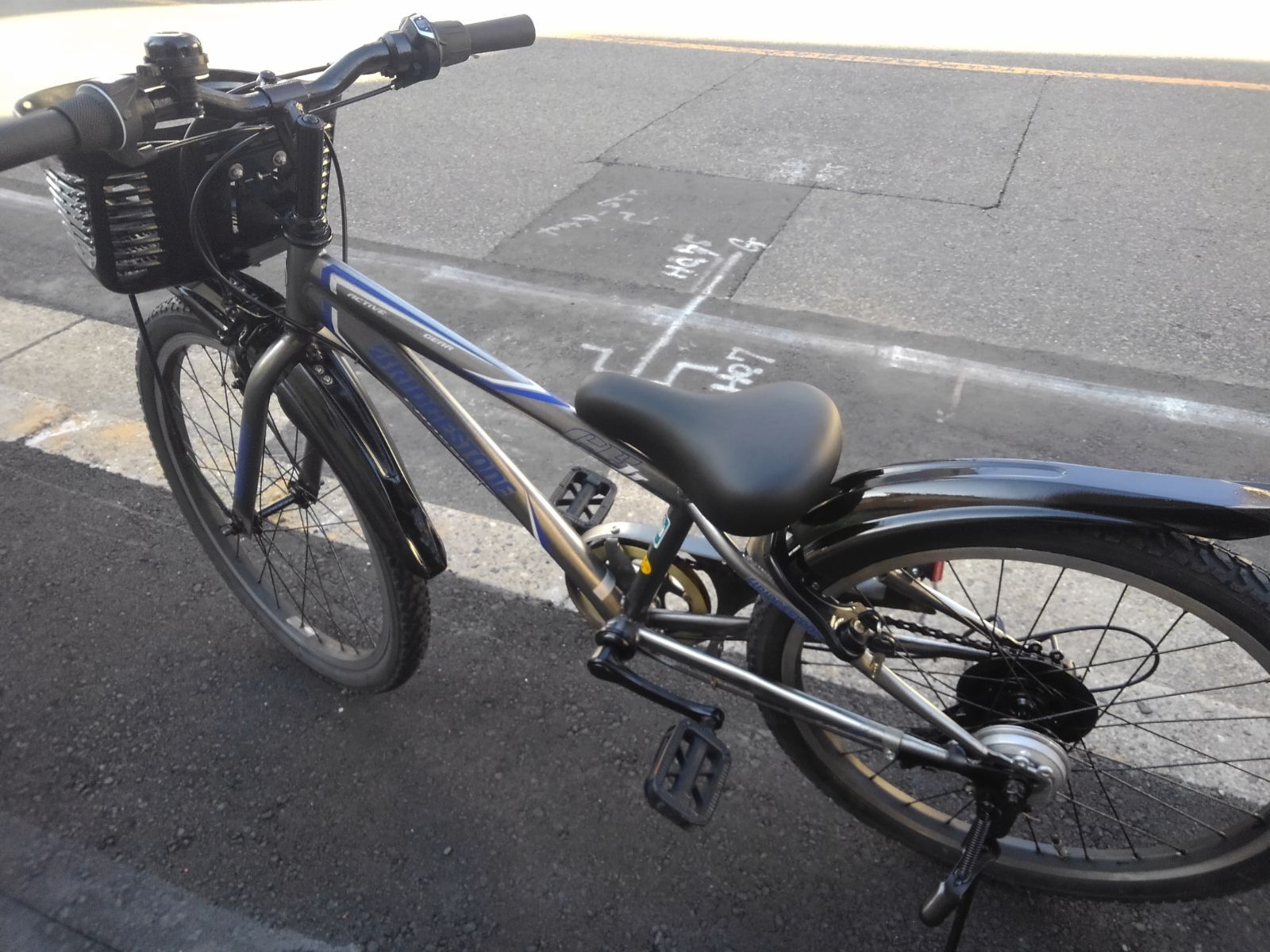 引き取り限定！(名古屋市昭和区)中古子供自転車3859 22インチ