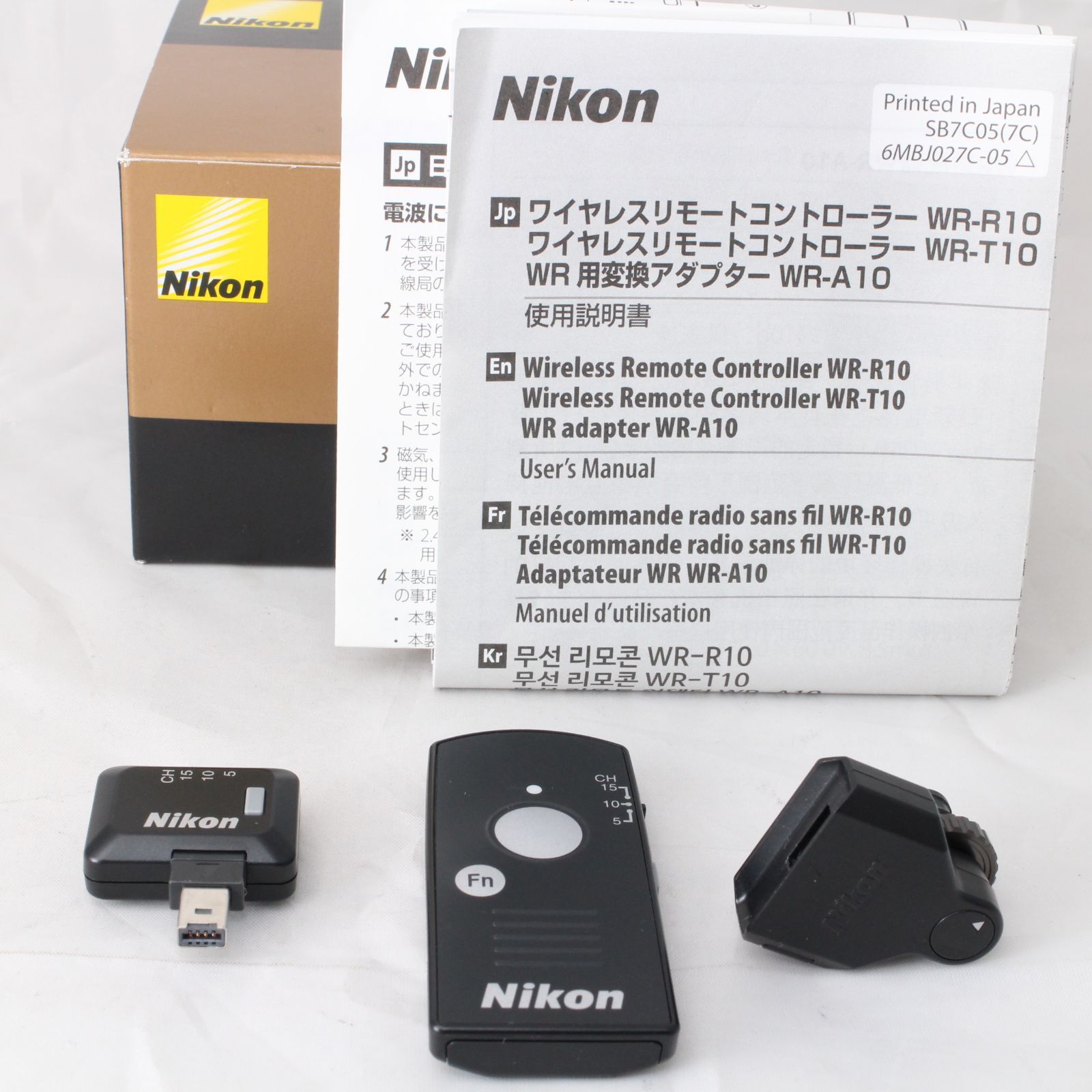 ☆美品☆ Nikon ワイヤレスリモートコントローラーセット WR-10 ニコン #R511