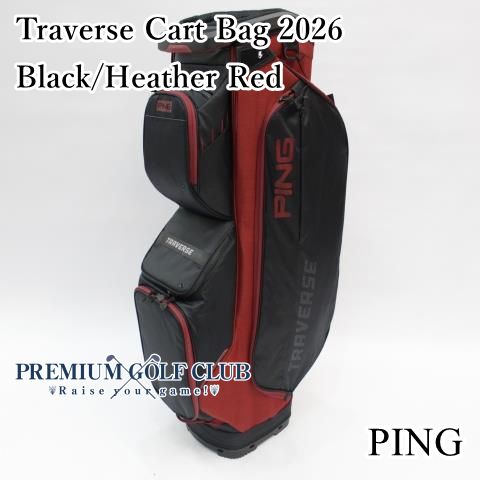 新品 ピン PING トラバース Traverse カートバッグ 2026 ブラック 