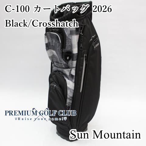 新品 サンマウンテン SUN MOUNTAIN C-100 カートバッグ 2026 ブラック
