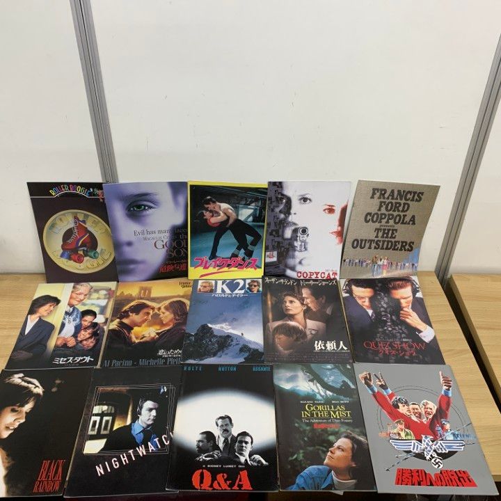 △01)【1点限り!】映画パンフレット まとめ売り約110冊大量セット/洋画