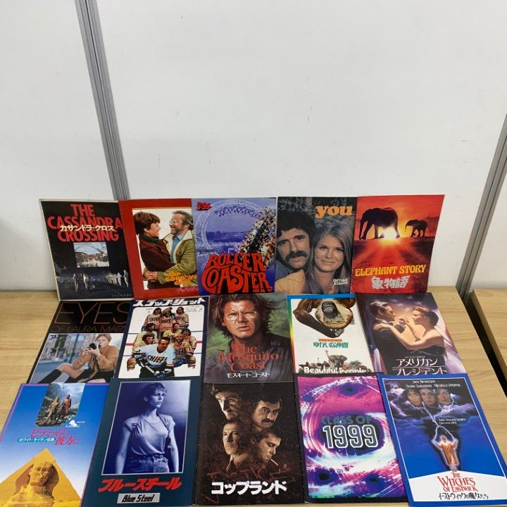 △01)【1点限り!】映画パンフレット まとめ売り約110冊大量セット/洋画