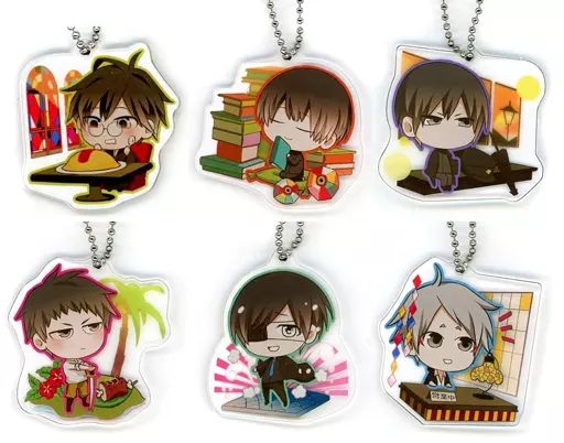 雑貨 全6種セット 街の橋姫 アクリルキーチェーン