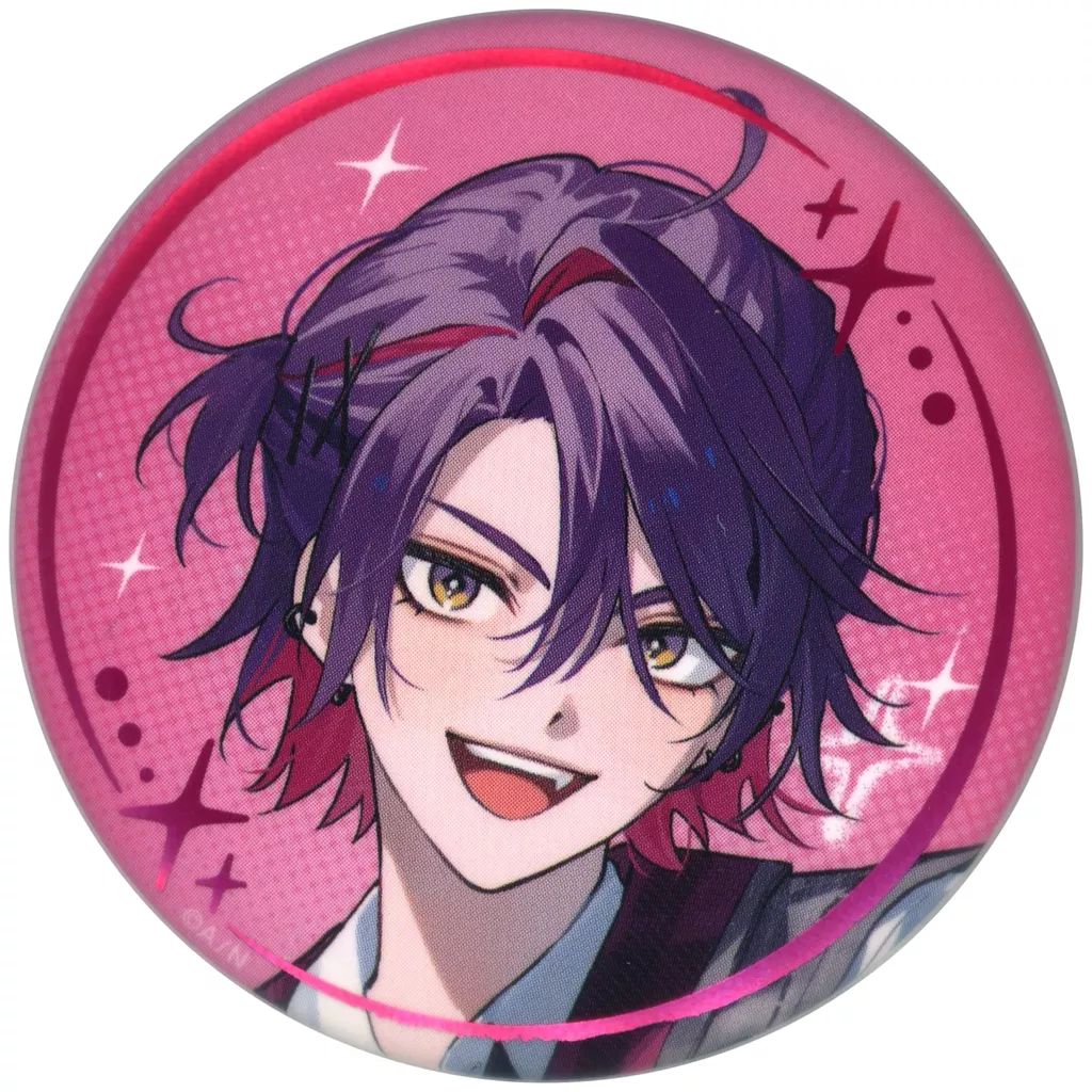 中古】バッジ・ピンズ 渡会雲雀(背景単色) 「バーチャルYouTuber にじ