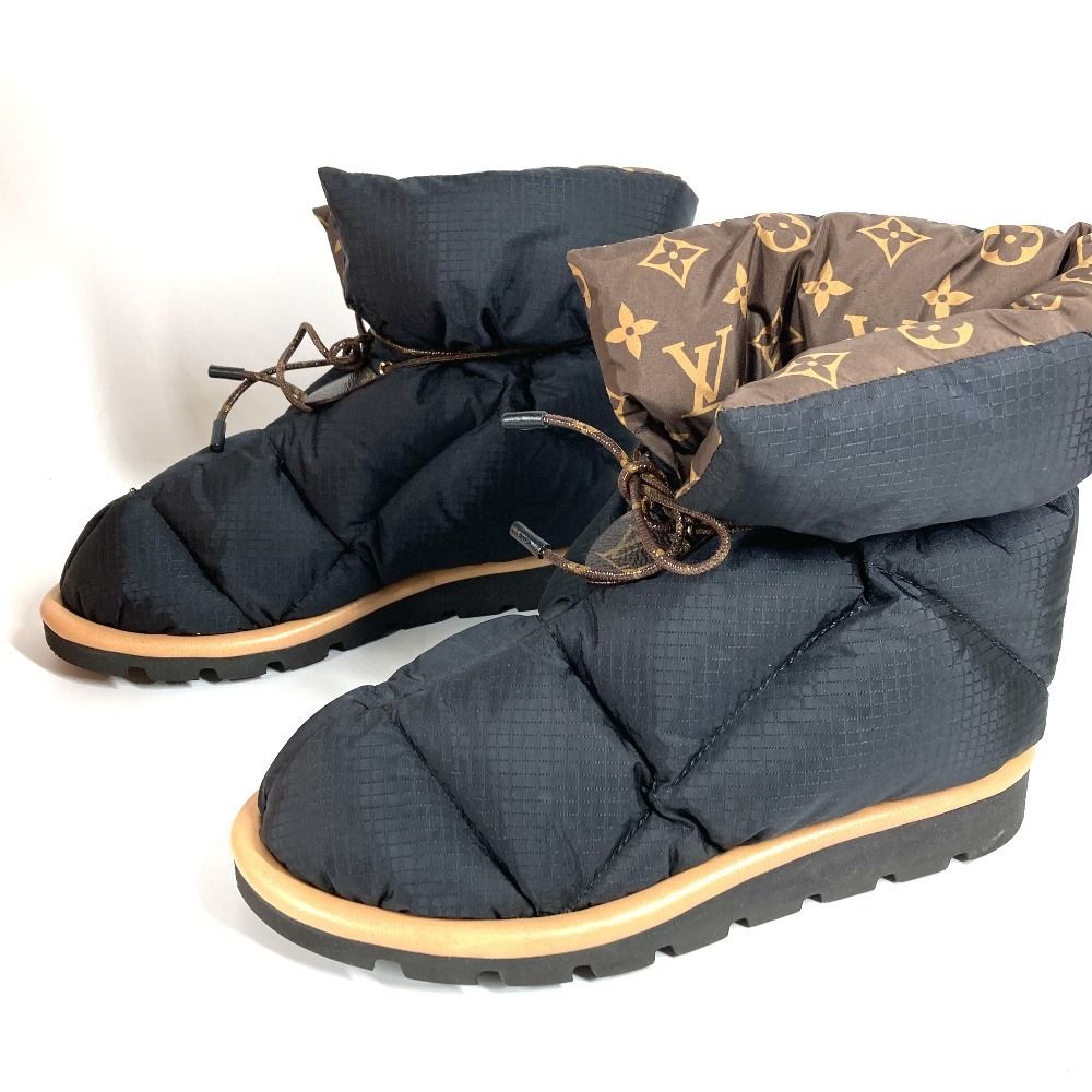 LOUIS VUITTON ルイヴィトン ブーツ ピロー ライン アンクルブーツ