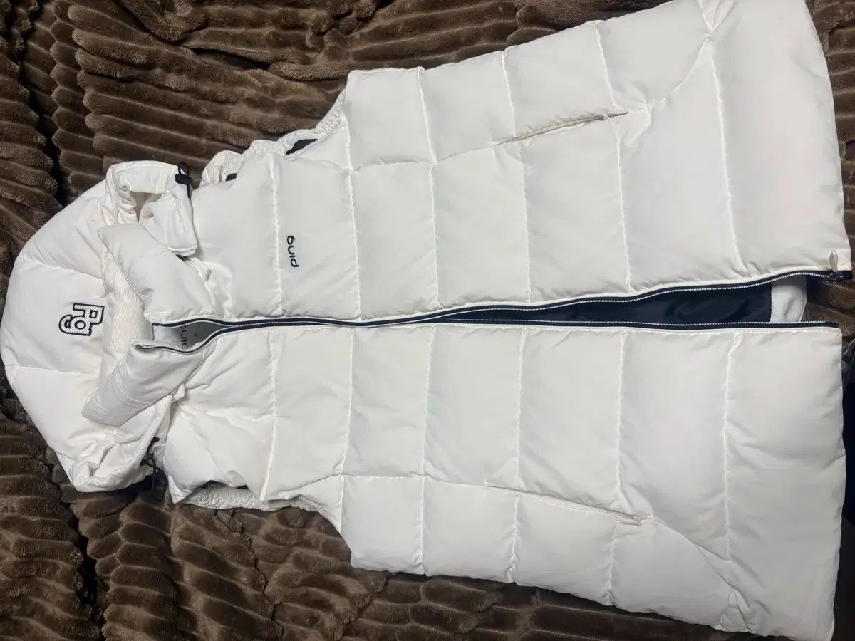 PING レディース ダウン ベスト 95 白