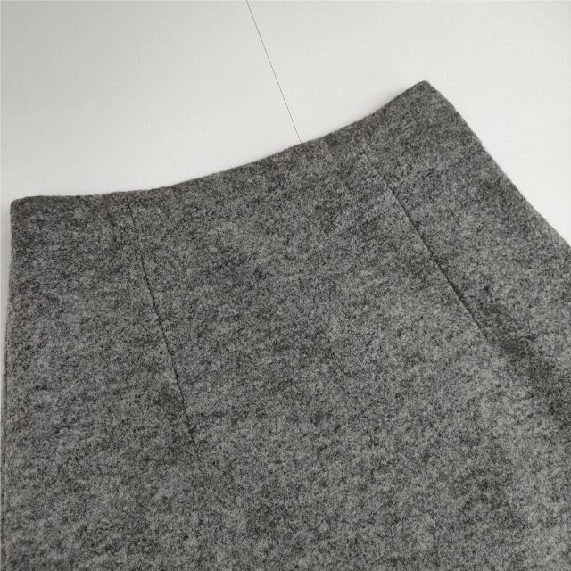 JURGEN LEHL J0144US531 ウールシルク ロングスカート グレー