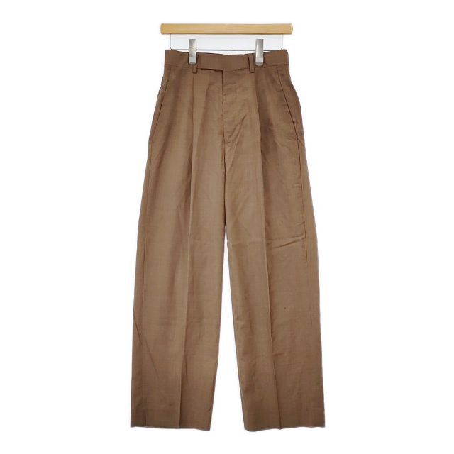 Auralee　10-8　スーパーファイン　キャメルウール　スラックス　サイズ5 AURALEE SUPER FINE TROPICAL WOOL SLACKS 定価39600円 A23SP08WT