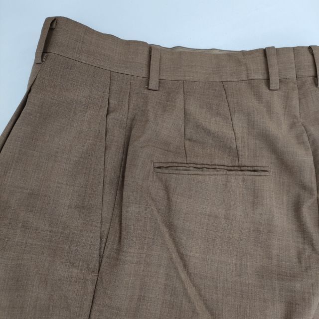 AURALEE SUPER FINE TROPICAL WOOL SLACKS 定価39600円 A23SP08WT