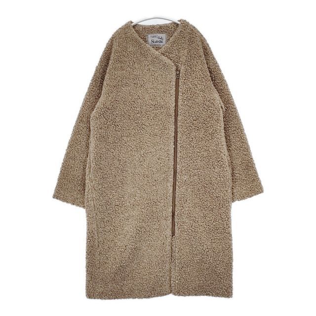 RNA RNA−N ウールボアガウンコート 定価30800円 ノー コート ベージュ レディース アールエヌエー 5 1116 A∞