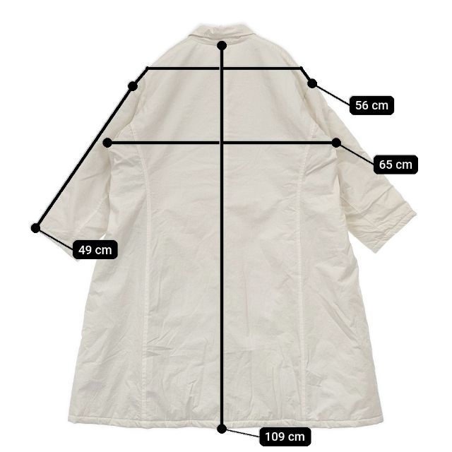 Yarmo YAR-19AW CO16 キルティングラボコート 中綿 コート オフ