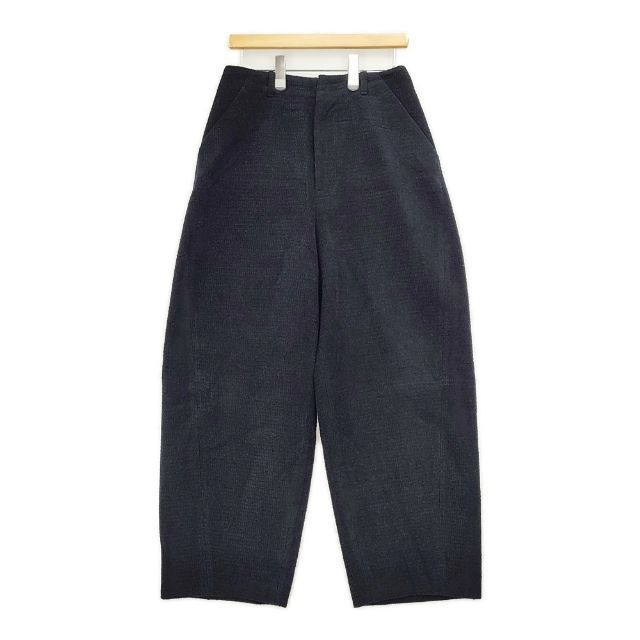 mina perhonen predawn ABA 4562 定価72600円 ウールコットン パンツ 23 AW ネイビー レディース ミナペルホネン 5 1116 T∞