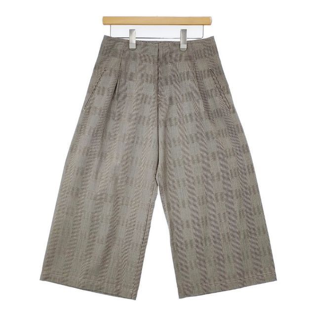 Y's YU-P01-148 ヨウジヤマモト グレンチェック ウールポリエステル