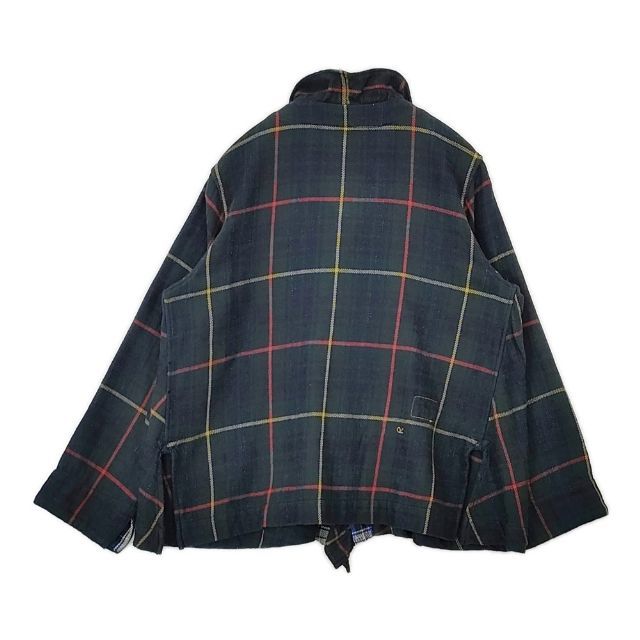 45R/45rpm ジンバネルチェックのフリルカシュクール ブラウス 卸売