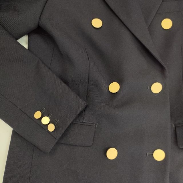 BEAMS LIGHTS ウール ダブルテーラード ジャケット 定価42900円 紺ブレ