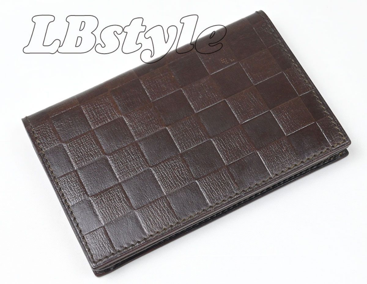 ヒロアン 名刺入れ HIROAN カードケース 本革 マチ付き