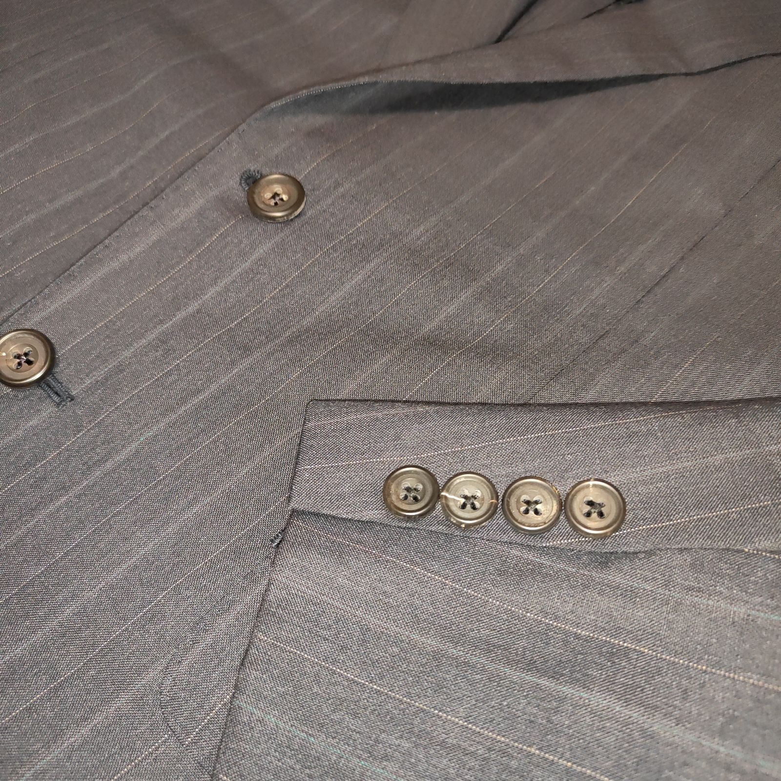 BURBERRYS BURBERRY バーバリー ストライプ柄 ジャケット テーラード