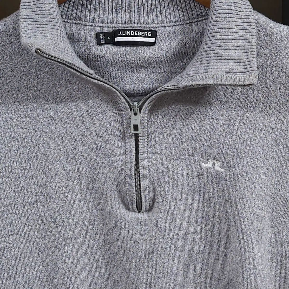 レディース44) J.リンドバーグ メリノウール ハーフジップ ゴルフ