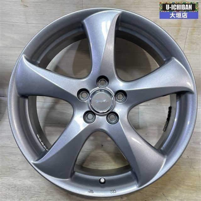 30日までの プリウス カローラスポーツ カローラツーリング 等 TOPRUN 7 17 53 5 H 100 17インチ ホイール 4本セット 002 R