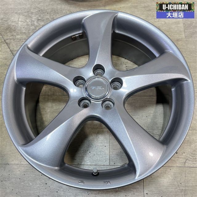  30日までの プリウス カローラスポーツ カローラツーリング 等 TOPRUN 7 17 53 5 H 100 17インチ ホイール 4本セット 002 R 17インチ ホイール