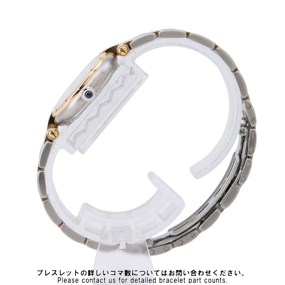カルティエ パンテール ヴァンドーム SM 2ロウ Cartier 腕時計 アイボリー文字盤 クォーツ
