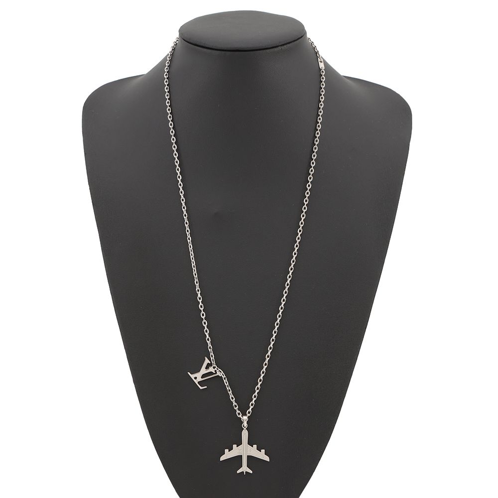 ルイヴィトン ネックレス ペンダント・LVプレーン MP3157 LOUIS