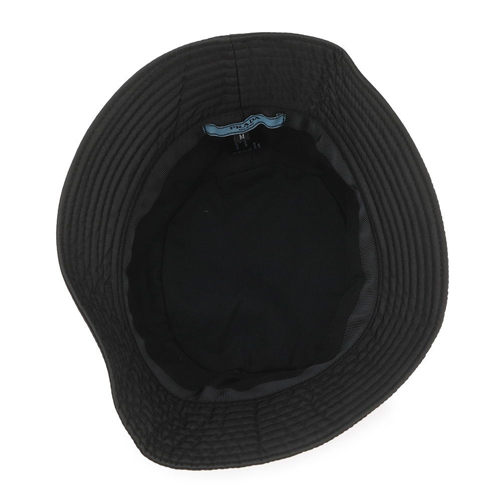 プラダ バケットハット トライアングルロゴ ナイロン サイズM 2HC137