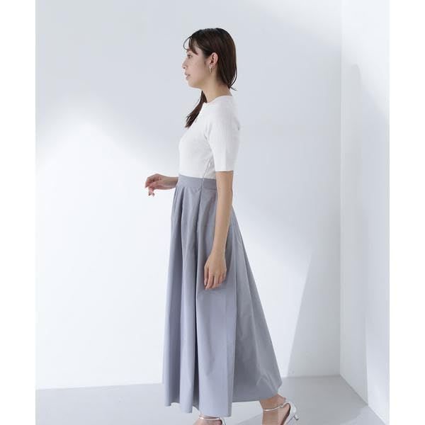  ナチュラルビューティーベーシック カジュアルドレス 先行予約 上旬-中旬入荷予定 ハーフジップニットドッキングワンピース レディース ネイビー その他 フェイスケア