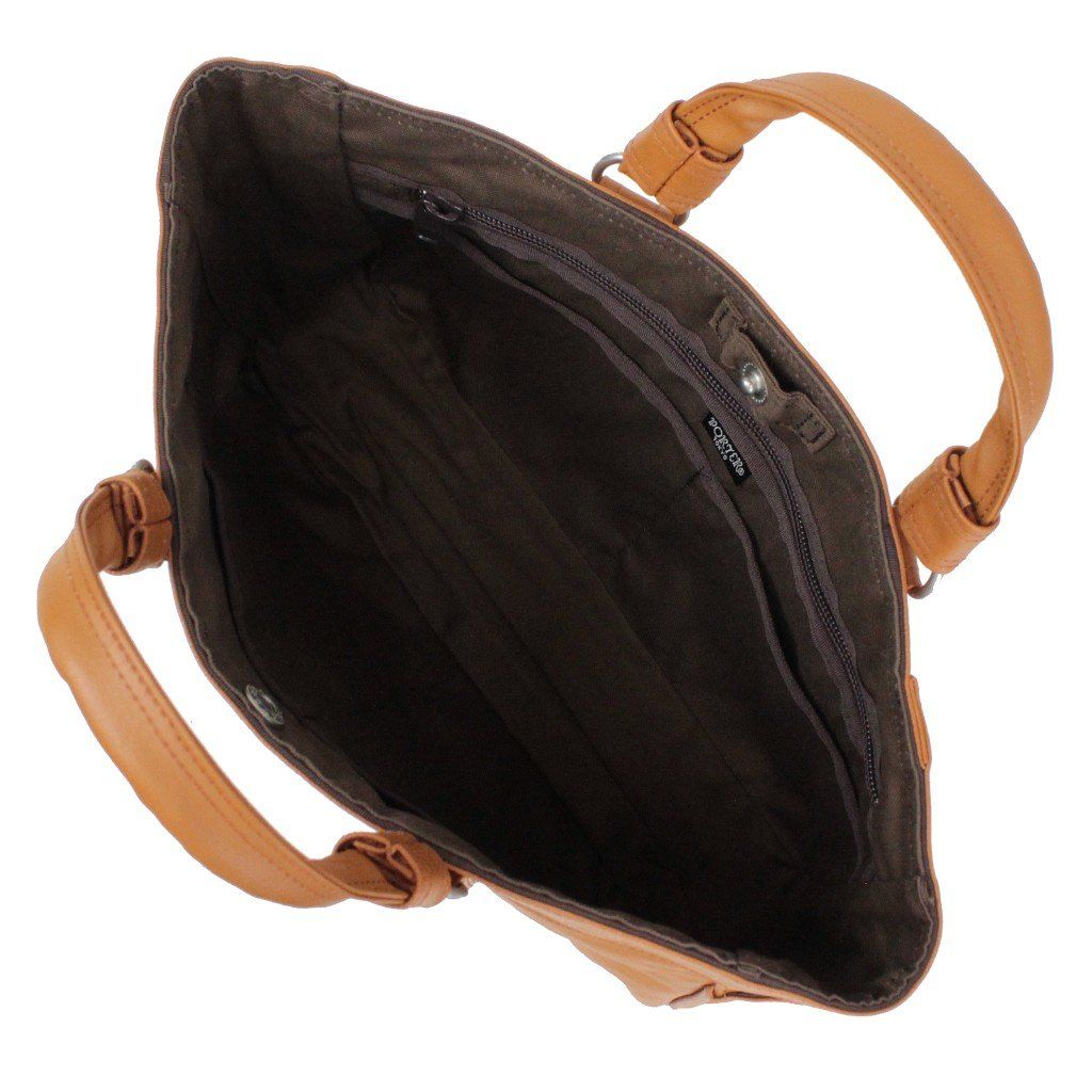 横型トートバッグ ブラック