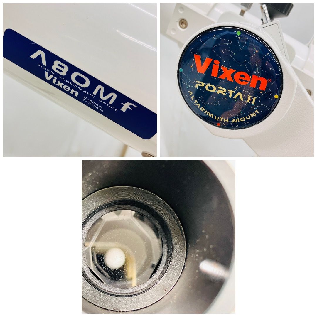 AWESOMATIX A800MMX 中古 Vixen Porta II A80MF 天体望遠鏡 経緯台 三脚セット ファインダー
