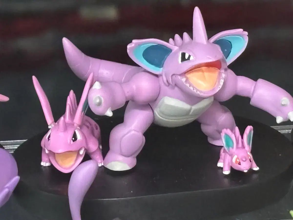 ポケットモンスター レジン 立体図鑑 1 40 ニドキング セット HS