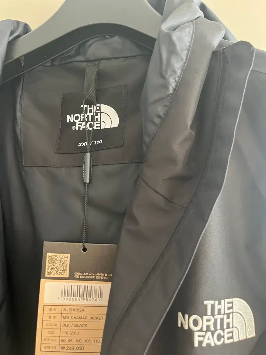 ザノースフェイス チャラム GORE-TEX ウィンドブレーカー ジャケット ブラック 2 XL