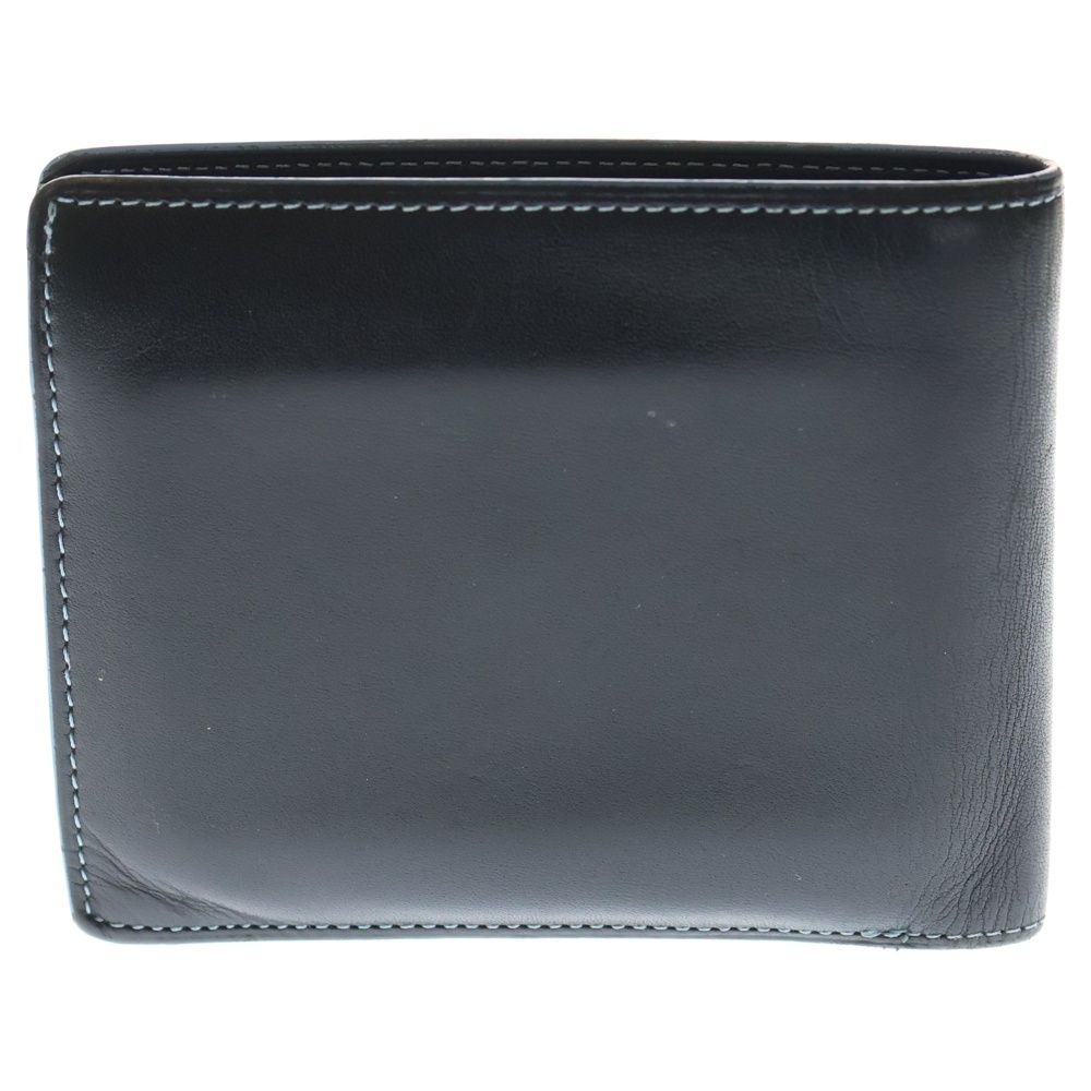 BURBERRY BLACK LABEL (バーバリー ブラックレーベル) レザー 二つ折り