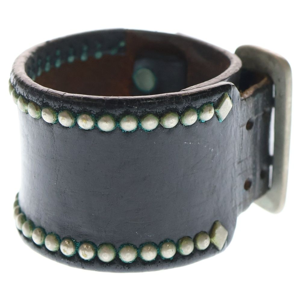 WOLF'S HEAD (ウルフズヘッド) 50mm スタッズ レザー ブレスレット