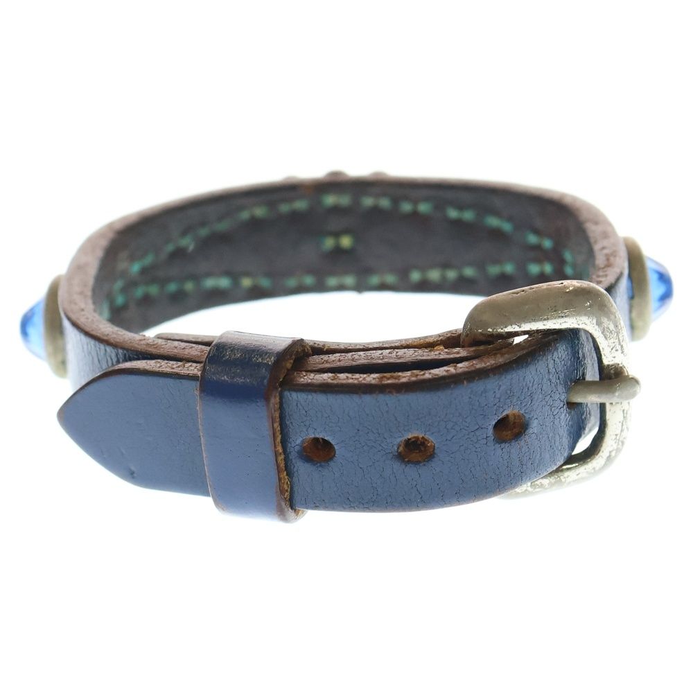 WOLF'S HEAD (ウルフズヘッド) 15mm スタッズ レザー ブレスレット