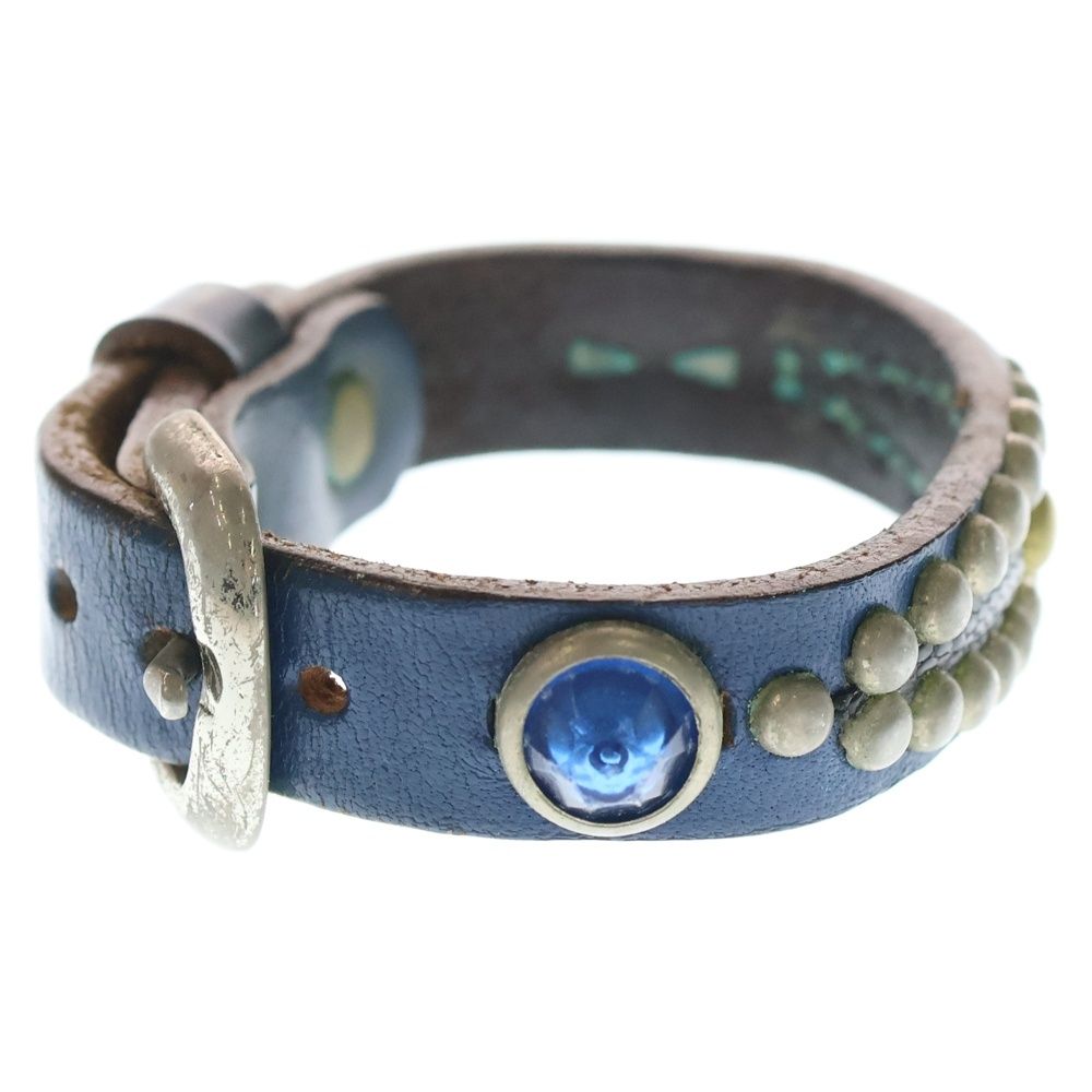 WOLF'S HEAD (ウルフズヘッド) 15mm スタッズ レザー ブレスレット