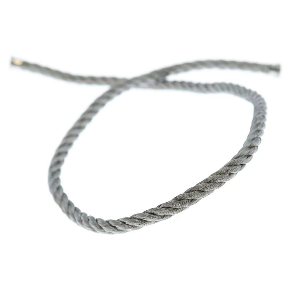 FRED フレッド ブレスレット 2ロウ 2連 ロングケーブル17 ステンレス ゴールドメッキ加工