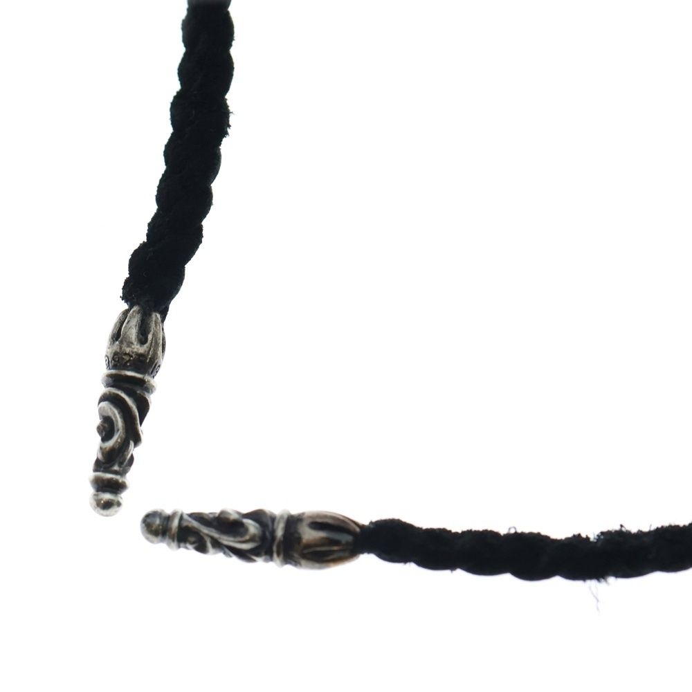 CHROME HEARTS (クロムハーツ) LEATHER BRAID スクロールレザー