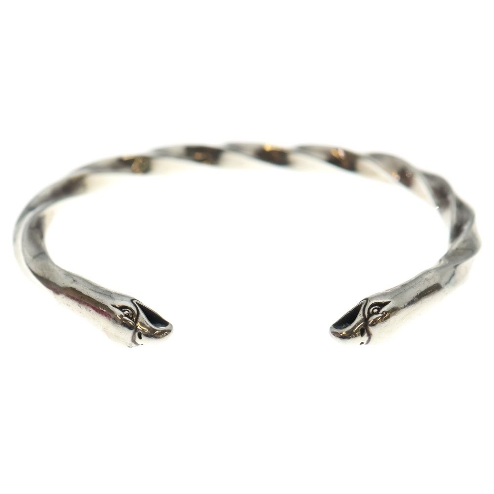 LARRY SMITH (ラリースミス) EAGLE DOUBLE FACE TWIST BANGLE シルバー