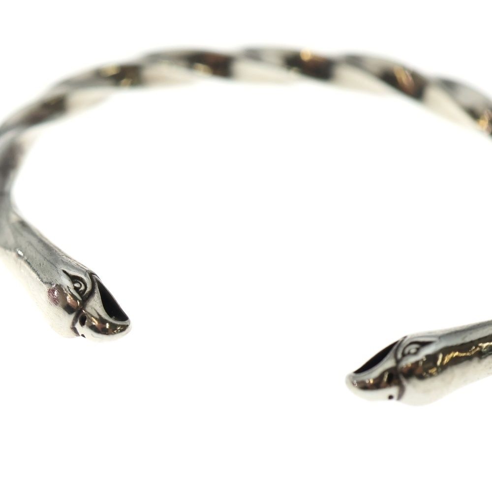 LARRY SMITH (ラリースミス) EAGLE DOUBLE FACE TWIST BANGLE シルバー