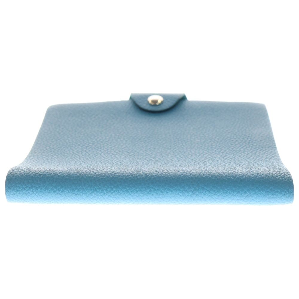 HERMES (エルメス) ユリスPM □R刻印 手帳カバー ケース ブルー - メルカリ