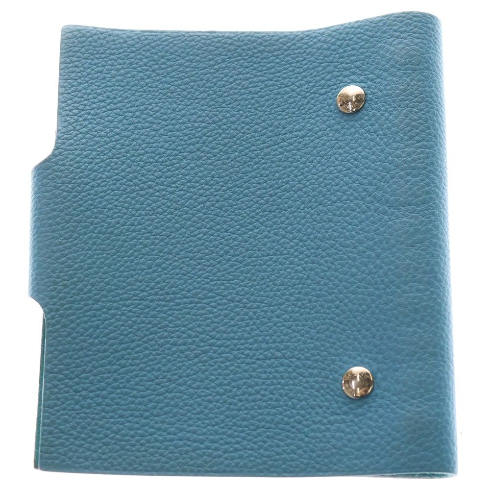 HERMESエルメス ユリス PM ダークブルー手帳【未使用品】 HERMES（エルメス） 手帳 レディース /ユリスPM ブルー 中古