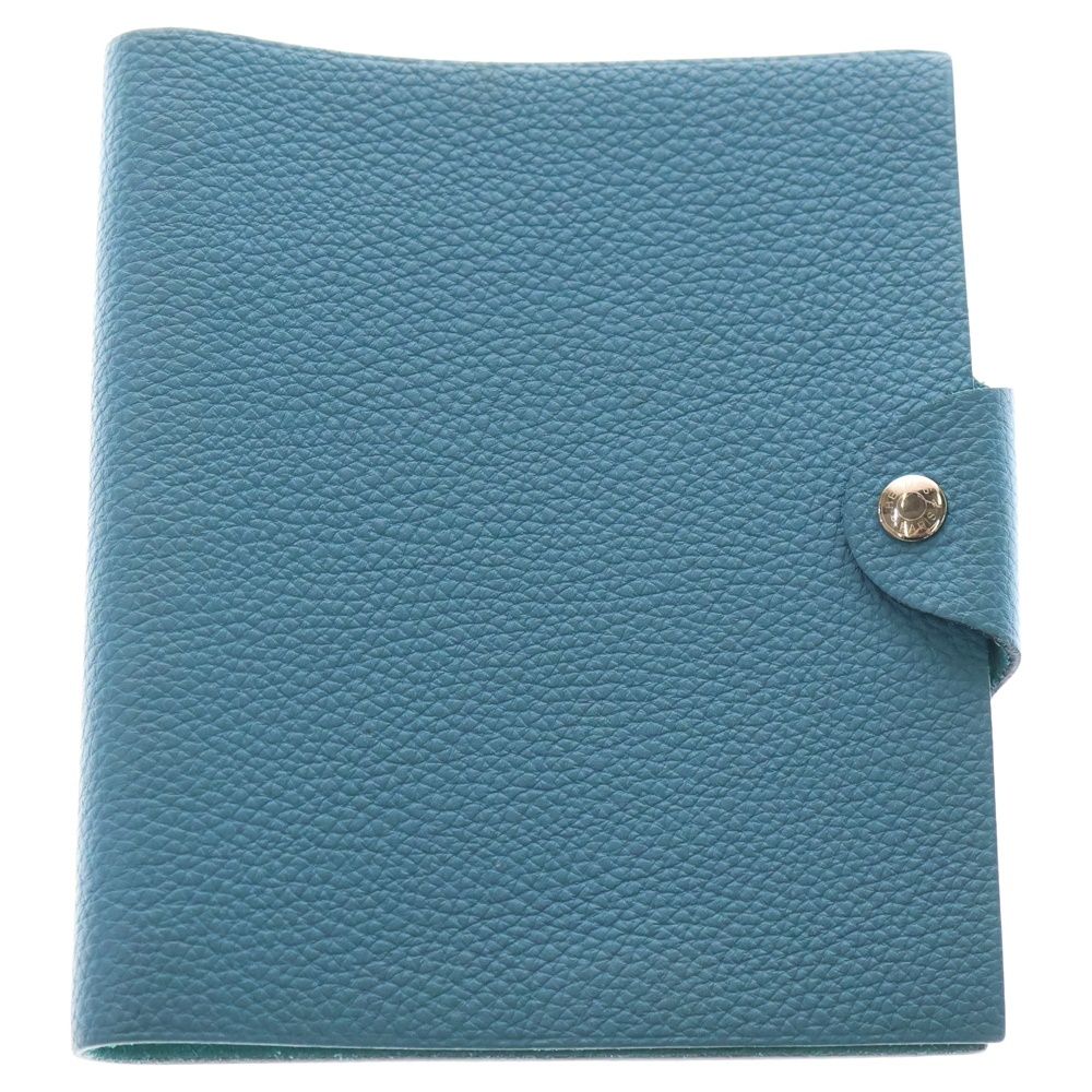 HERMES (エルメス) ユリスPM □R刻印 手帳カバー ケース ブルー - メルカリ