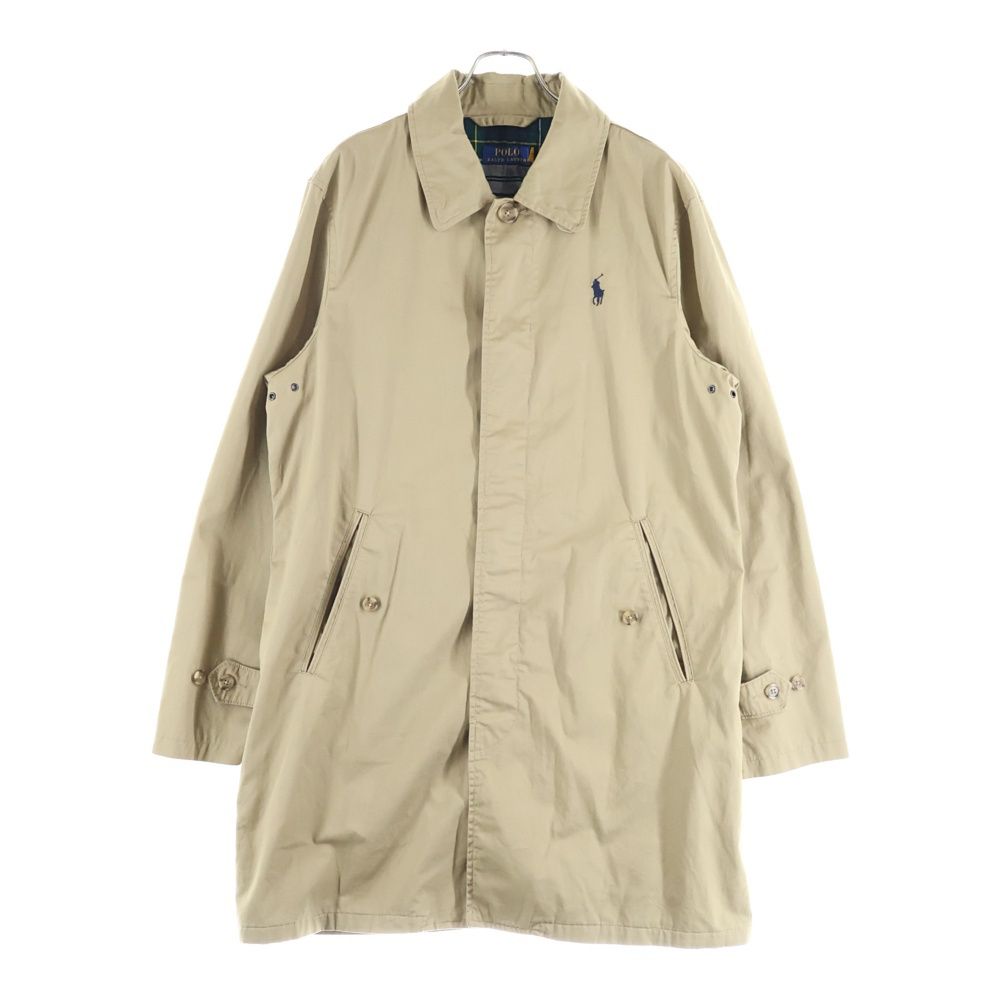 POLO RALPH LAUREN (ポロラルフローレン) ロゴ刺繍 ステンカラーコート