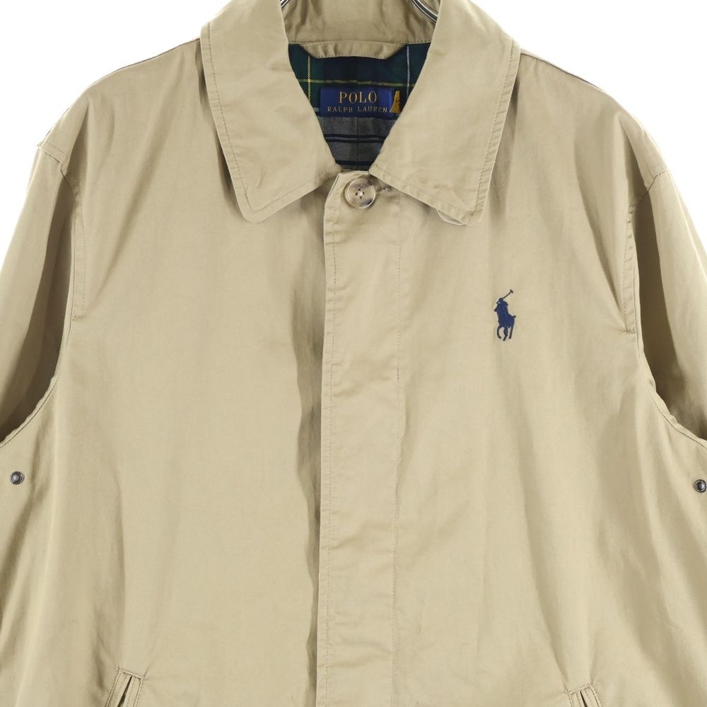 POLO RALPH LAUREN (ポロラルフローレン) ロゴ刺繍 ステンカラーコート