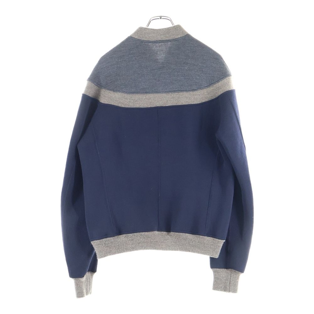 kolor (カラー) 14AW ダンボールニット切り替え ジップアップ ウール 