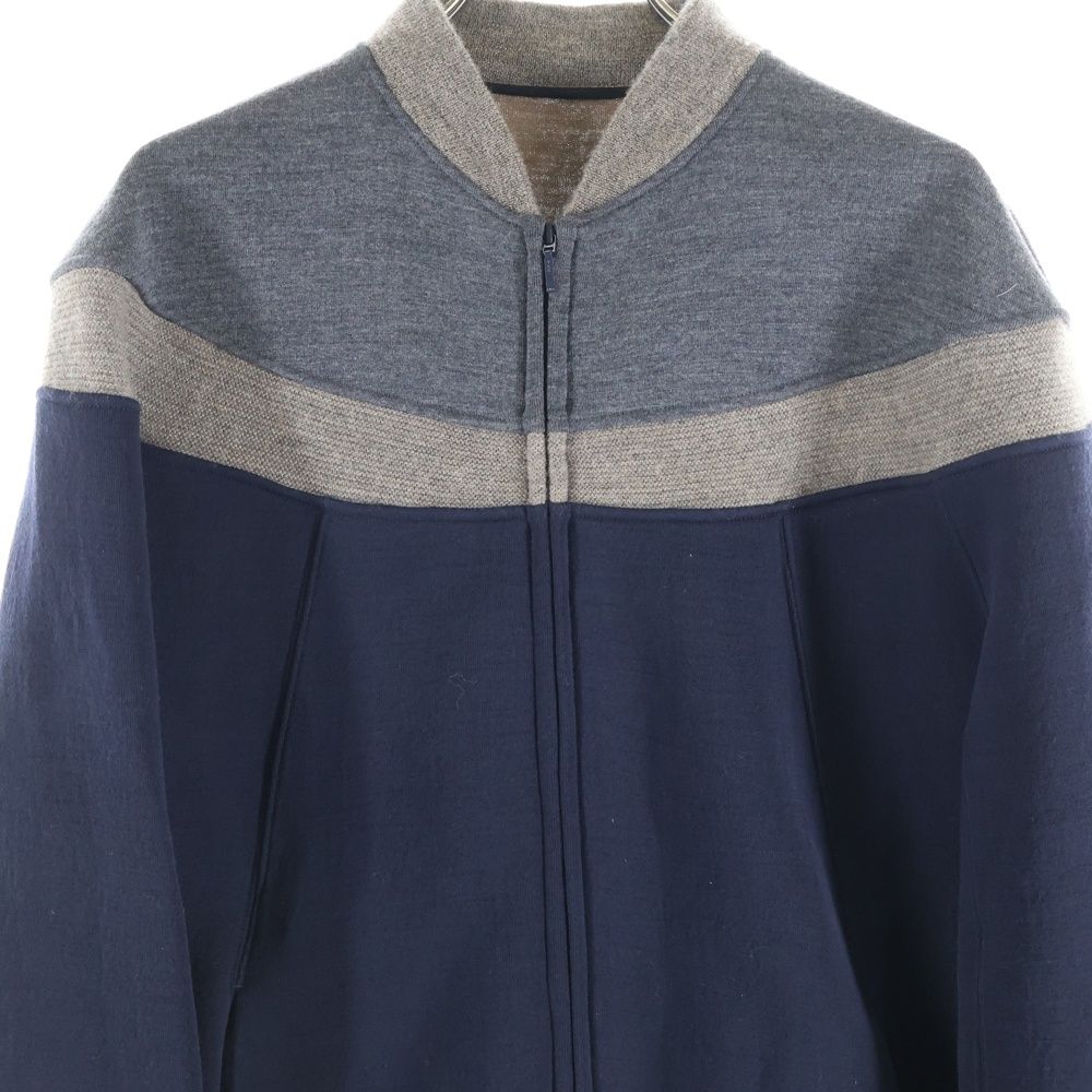 kolor (カラー) 14AW ダンボールニット切り替え ジップアップ ウール 